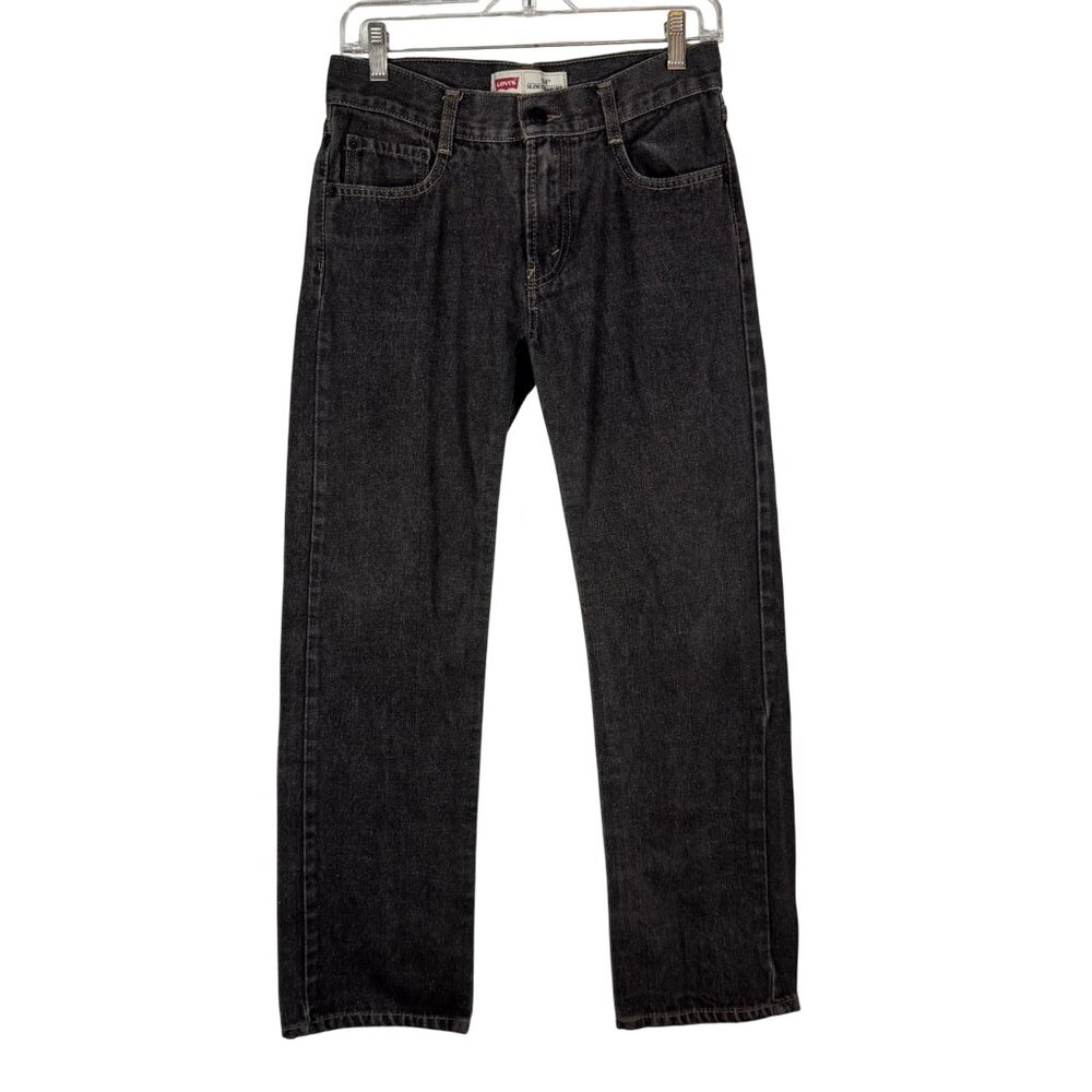 Levis 514 Womens Slim Straight Dark Wash Denim Jeans W28 X L28